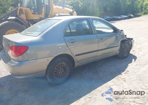 2004 Toyota Corolla Ce из США, поврежденный, VIN 2T1BR32E84C286765